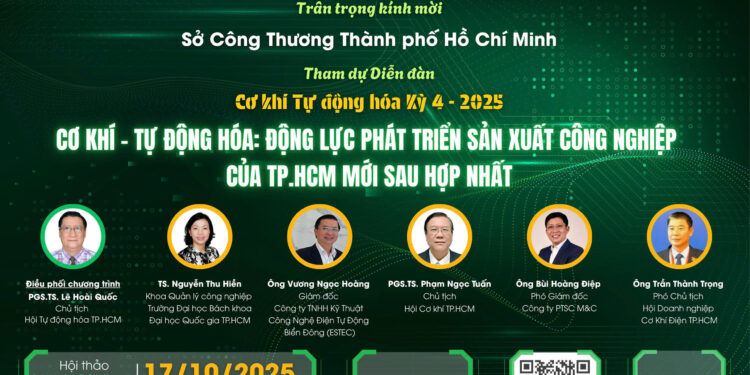 Mời tham dự “Diễn đàn Cơ khí – Tự động hóa”